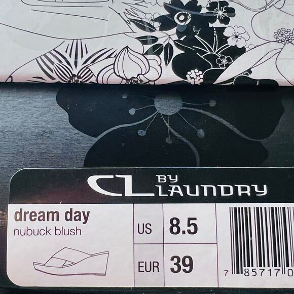 CL by Laundry Women's Dream Day Smooth Espadrille Wedge Sandal, Size 8.5 EUR 39 - Picture 10 of 10